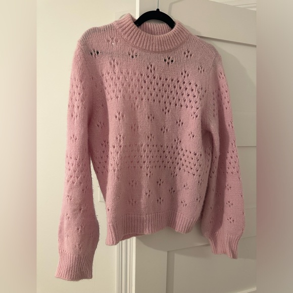 Anine Bing Sweaters - Anine Bing Candace open knit sweater